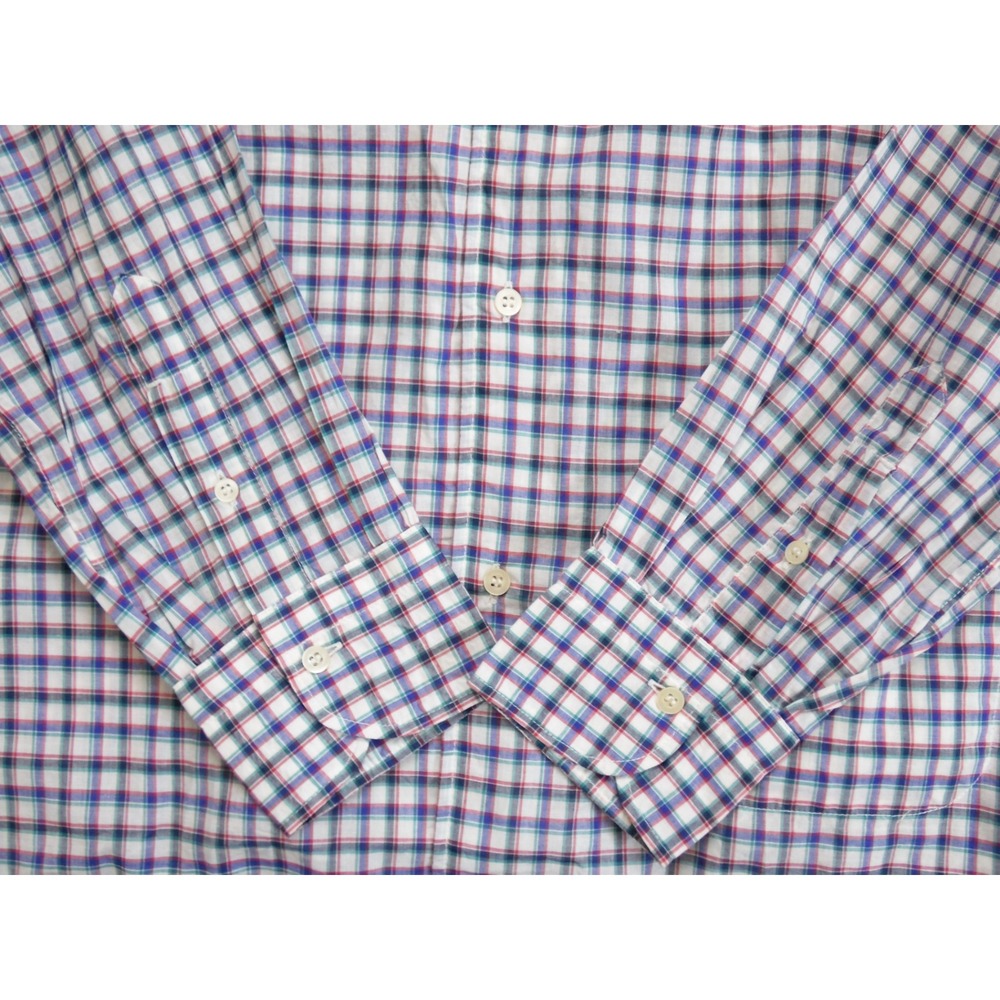 Hombre Nino Mens Multicolor Long Sleeve Cotton Button Up Front Shirt Size L/XL - Picture 5 of 11